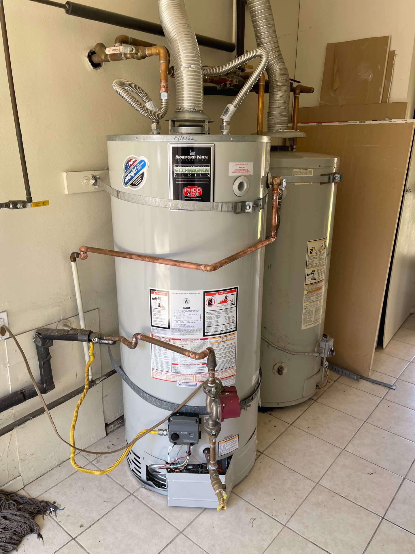 75 Gallon Water Heater Commercial Grade with Circulating Pump